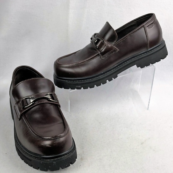 skechers steel toe loafers